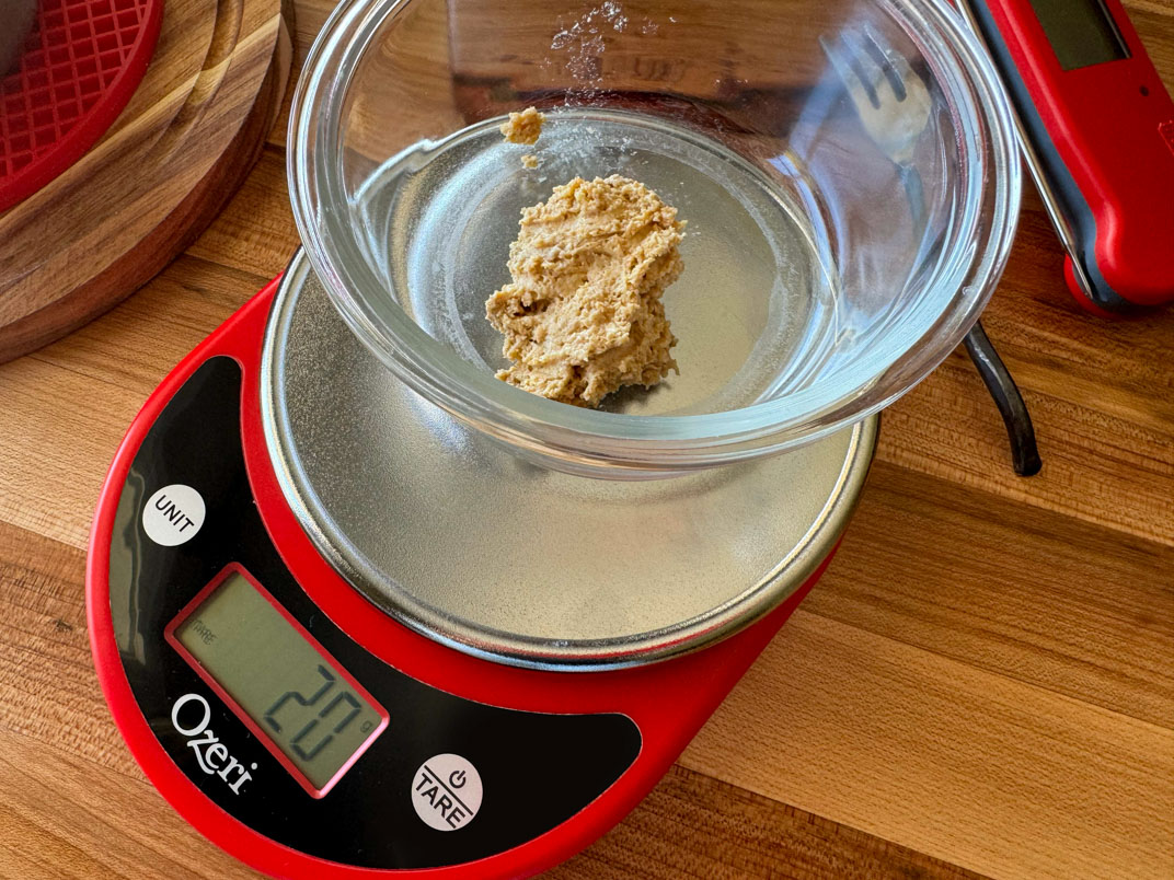 20 grams of sourdough starter