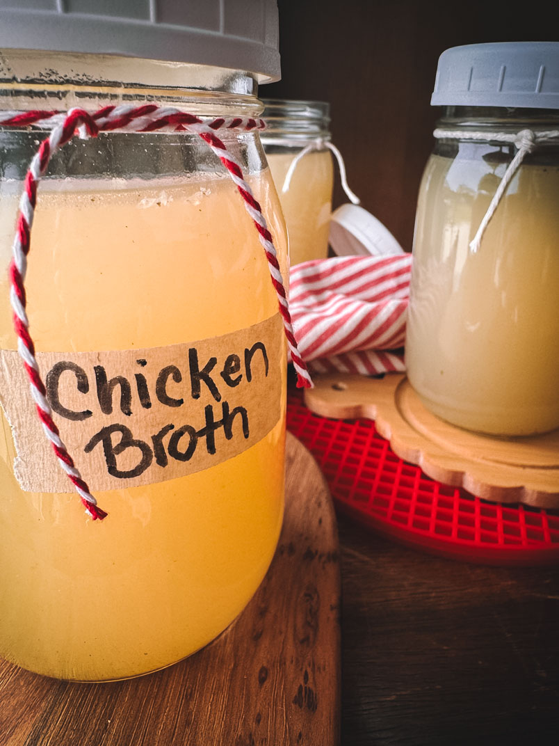easy chicken broth from scratch