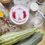ingredients for baked zucchini rounds