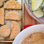 make baked breaded zucchini side dish