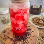 healthy pink tea