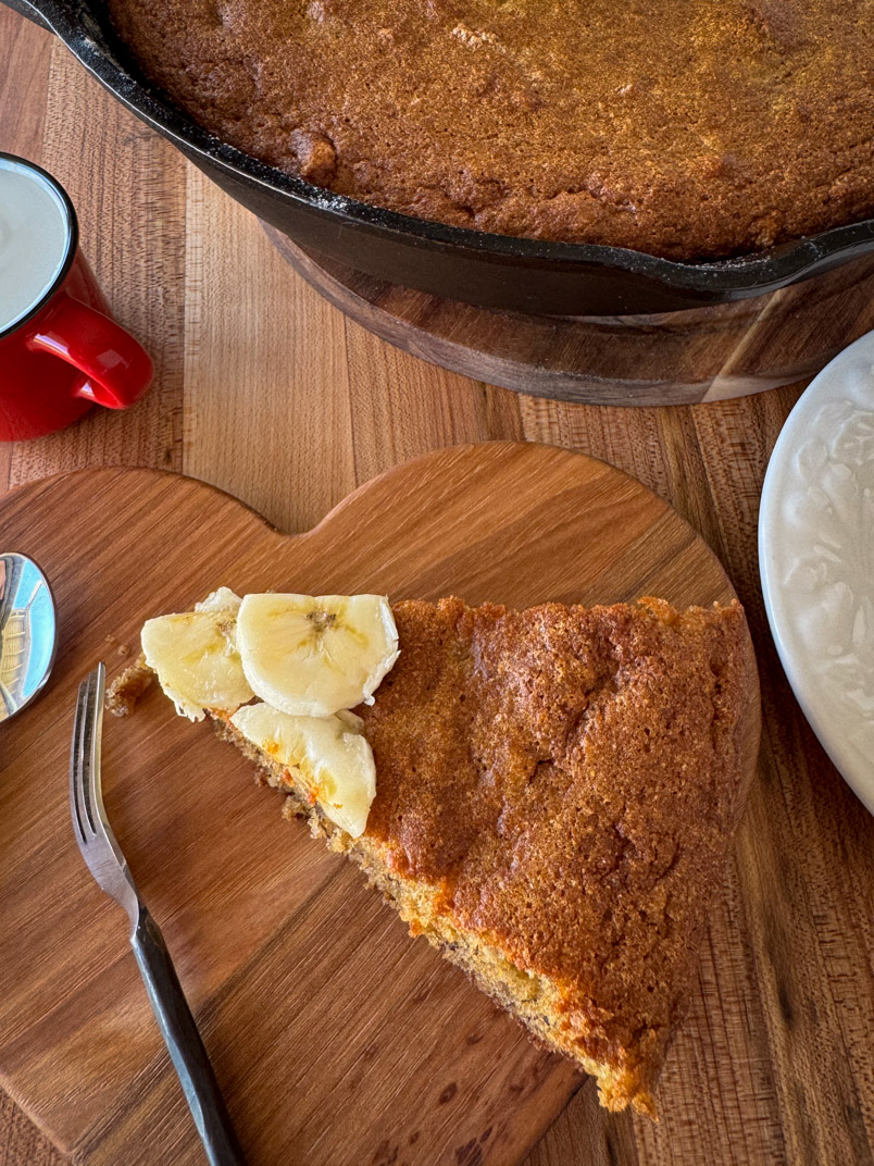 Maple Olive Oil Banana Cake