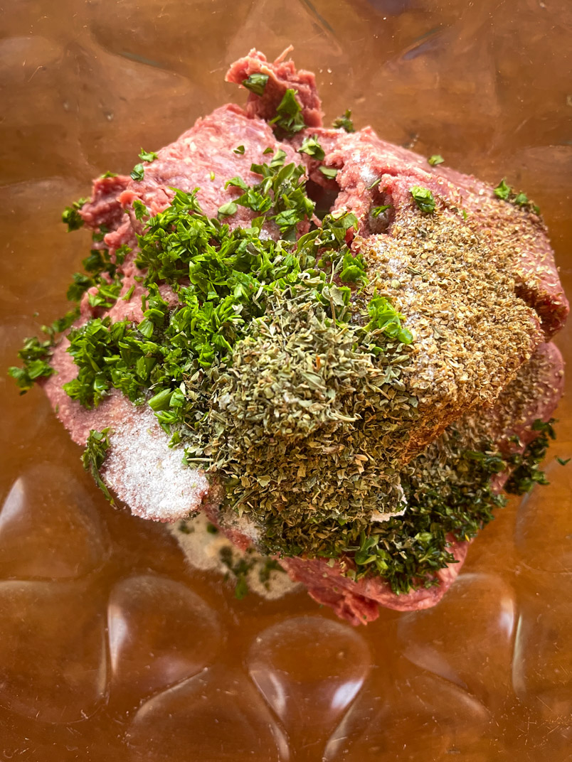 making mediterranean meatballs making mediterranean meatballs