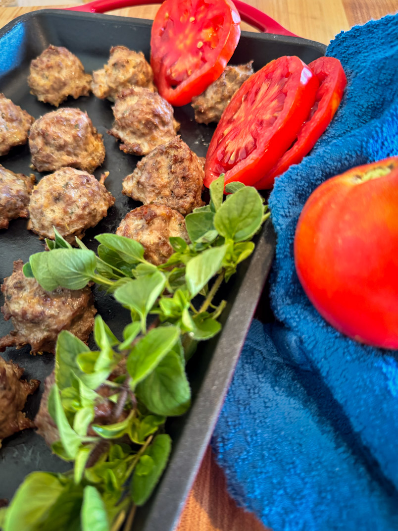 homemade beef and bison mediterranean meatballs homemade beef and bison mediterranean meatballs