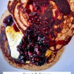 Sweet and Savory Pancakes with Eggs and Einkorn Wheat