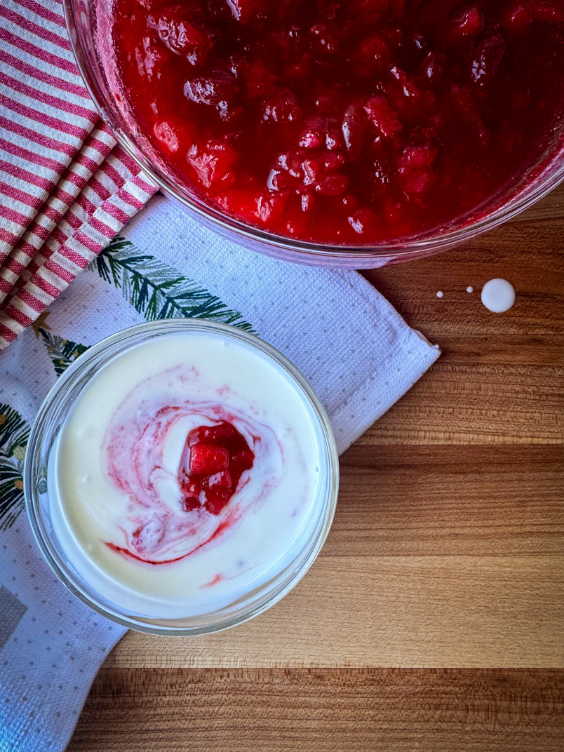 Honey and Maple Cranberry Pear Sauce