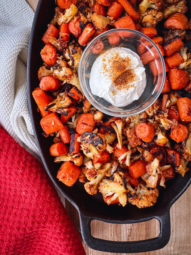 roasted carrots and cauliflower recipe