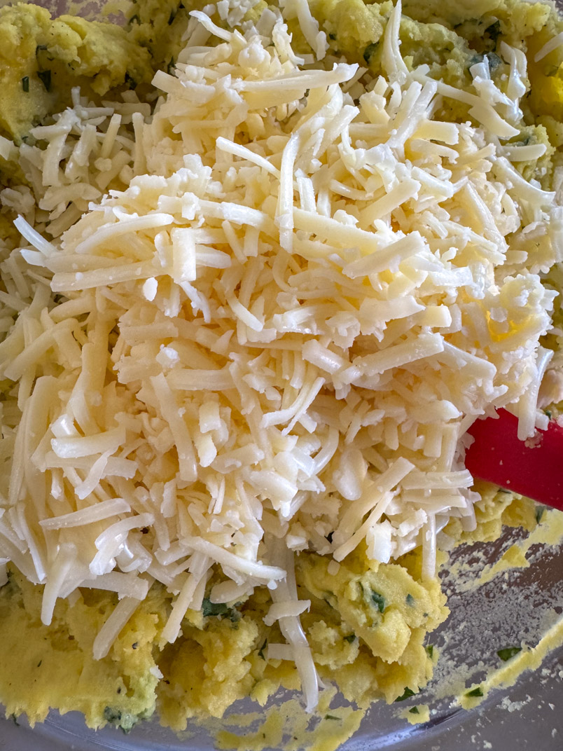 cheese for loaded potato bites