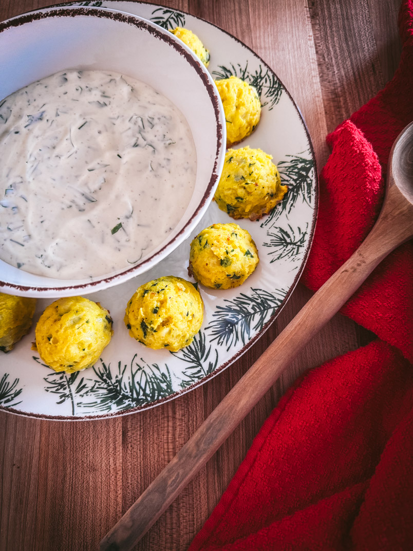 Cultured Chive Dip with Arugula