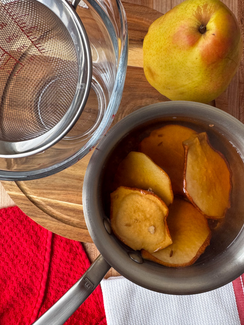 dried pears for pear tea