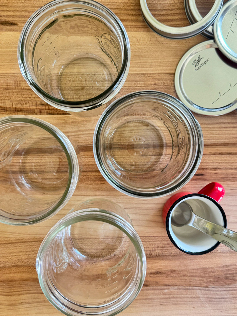 make yogurt in mason jars