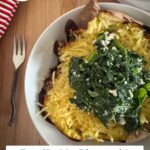 Easy healthy dinner with sweet potato and kale